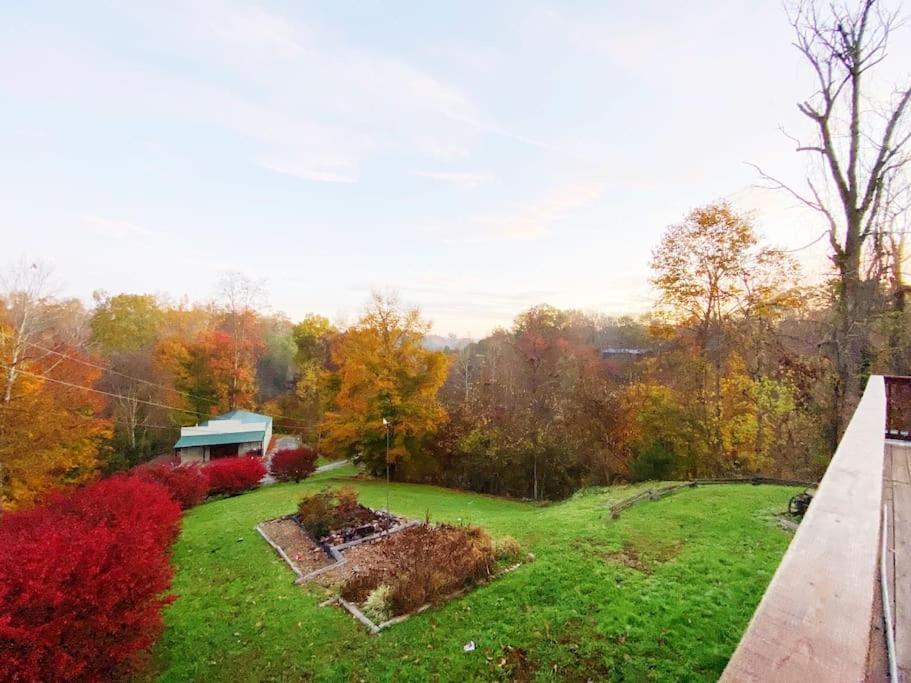 Dog Friendly! Views! Hot Tub! Close To Pf! Gsmnp 세비어빌 외부 사진