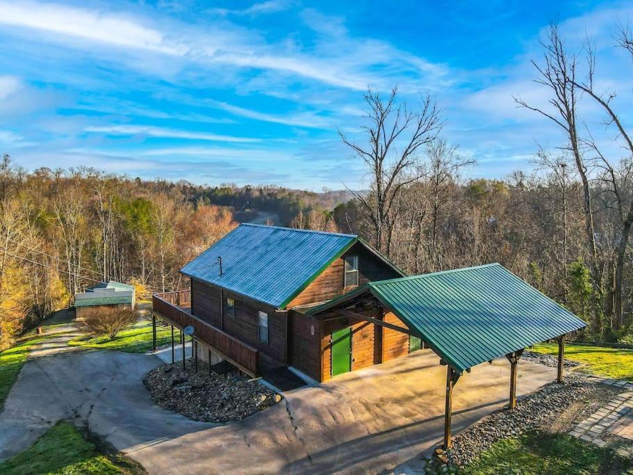Dog Friendly! Views! Hot Tub! Close To Pf! Gsmnp 세비어빌 외부 사진